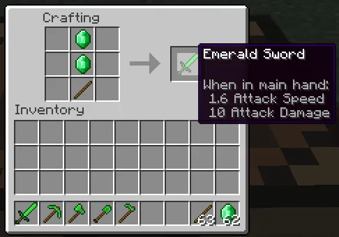 Useful_Emeralds, Моды, Minecraft