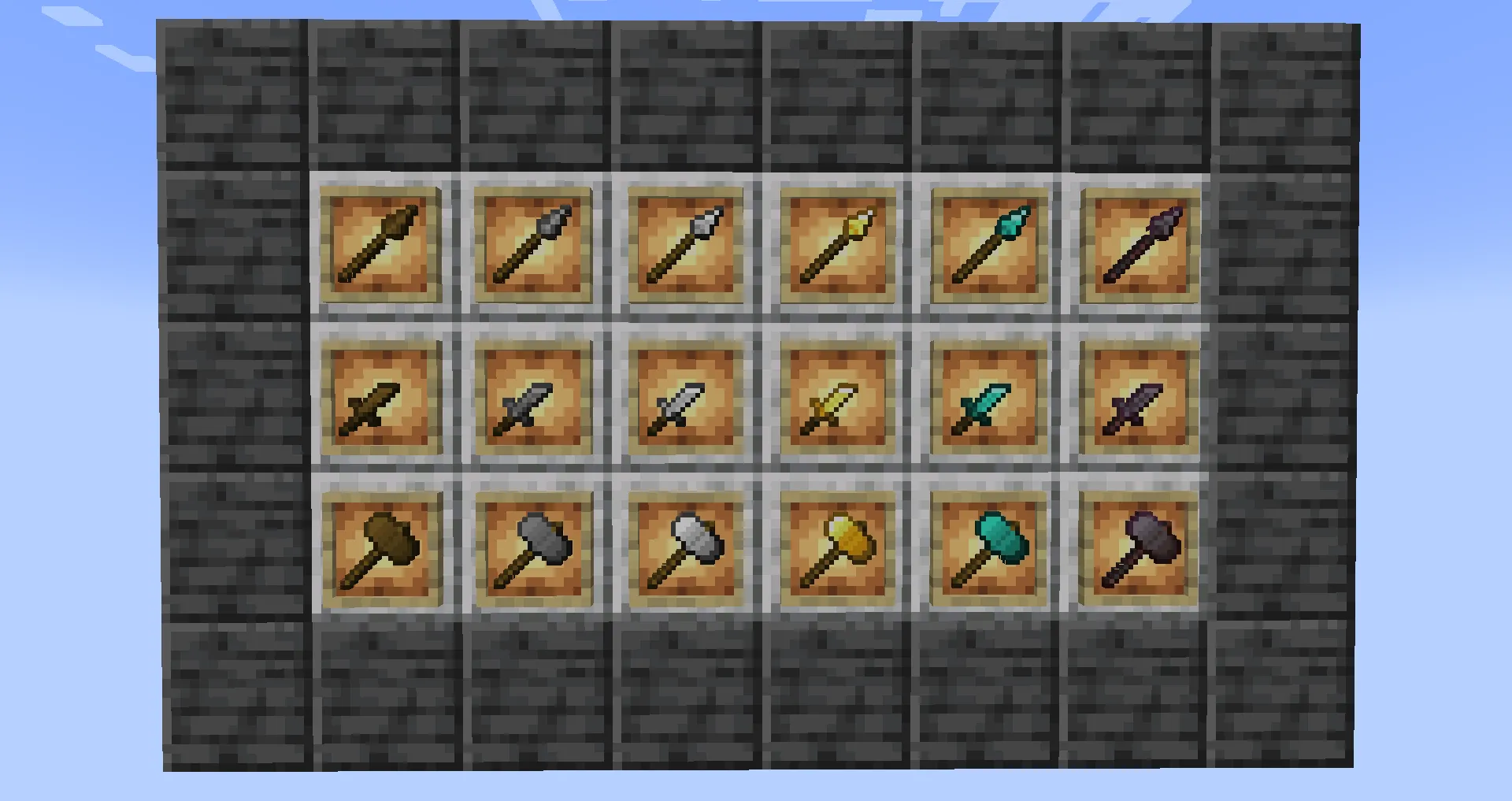 D.E.L.A.B., Моды, Minecraft