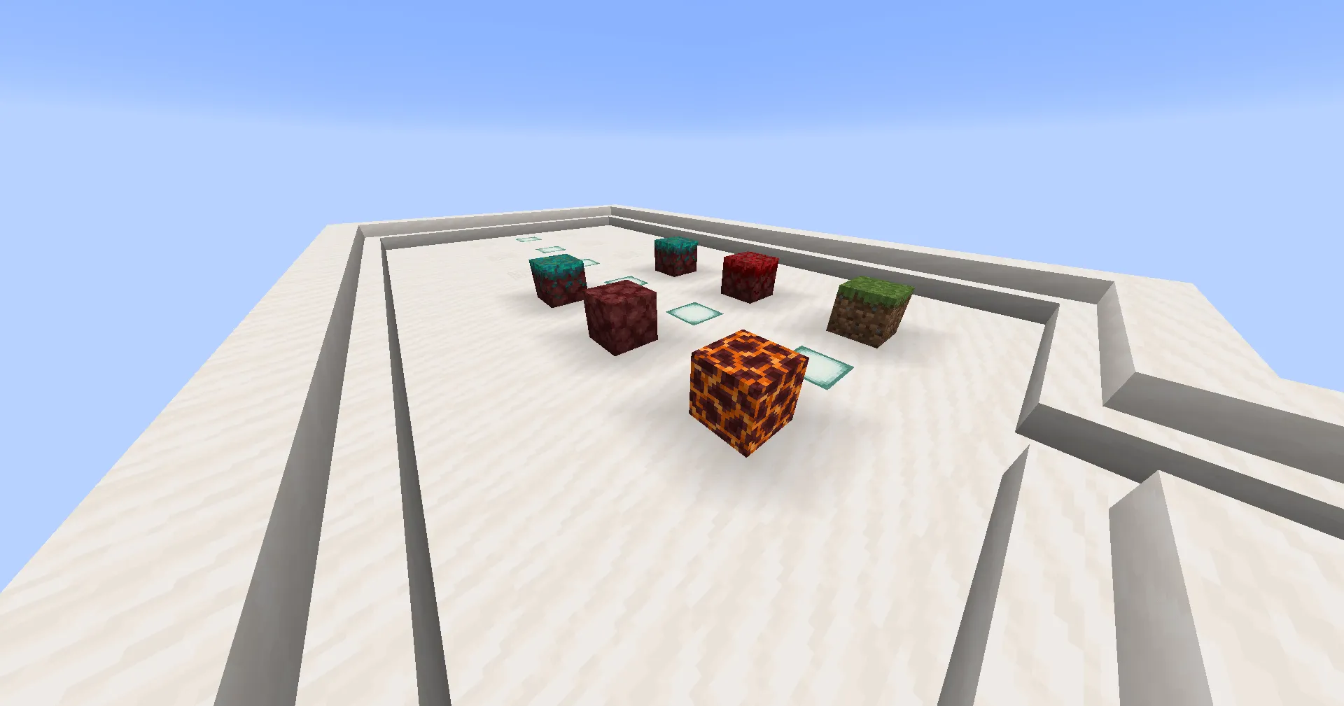 MINIGAMES 1V1, Карты, Minecraft