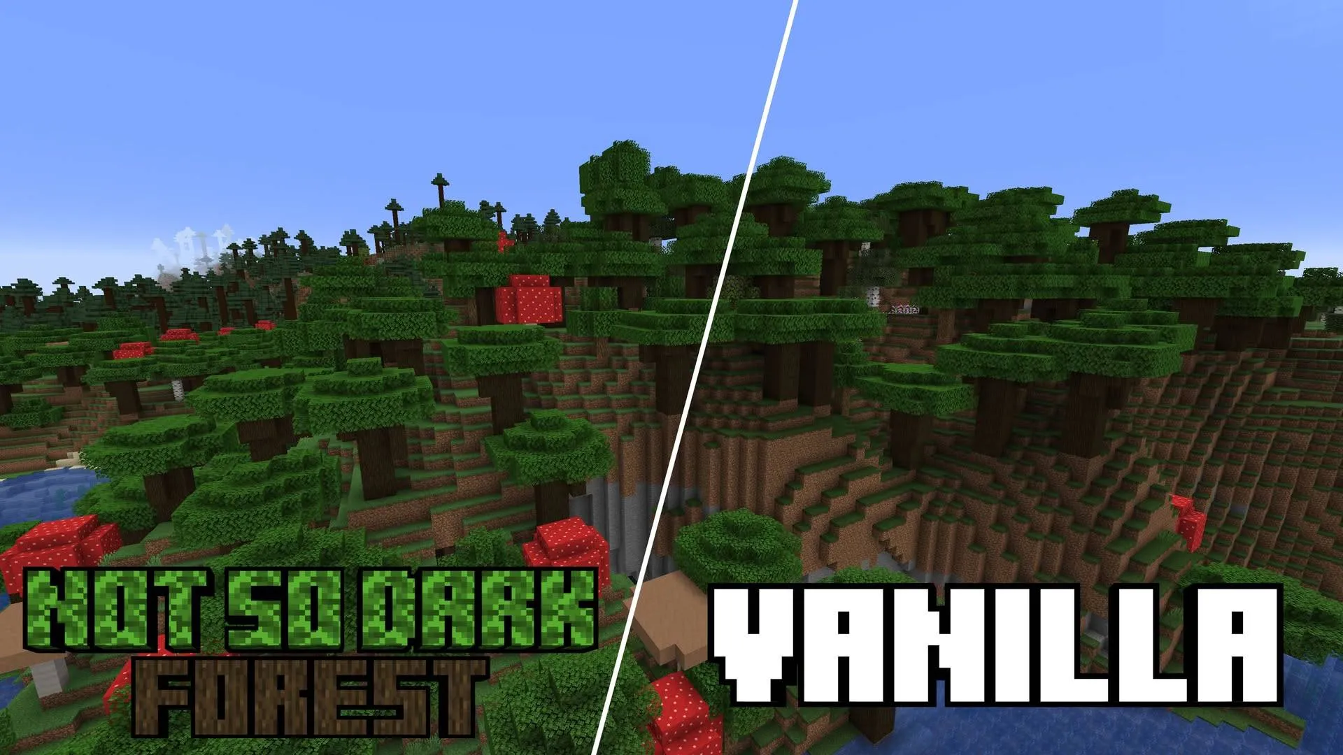 Not So Dark Forest, Моды, Minecraft