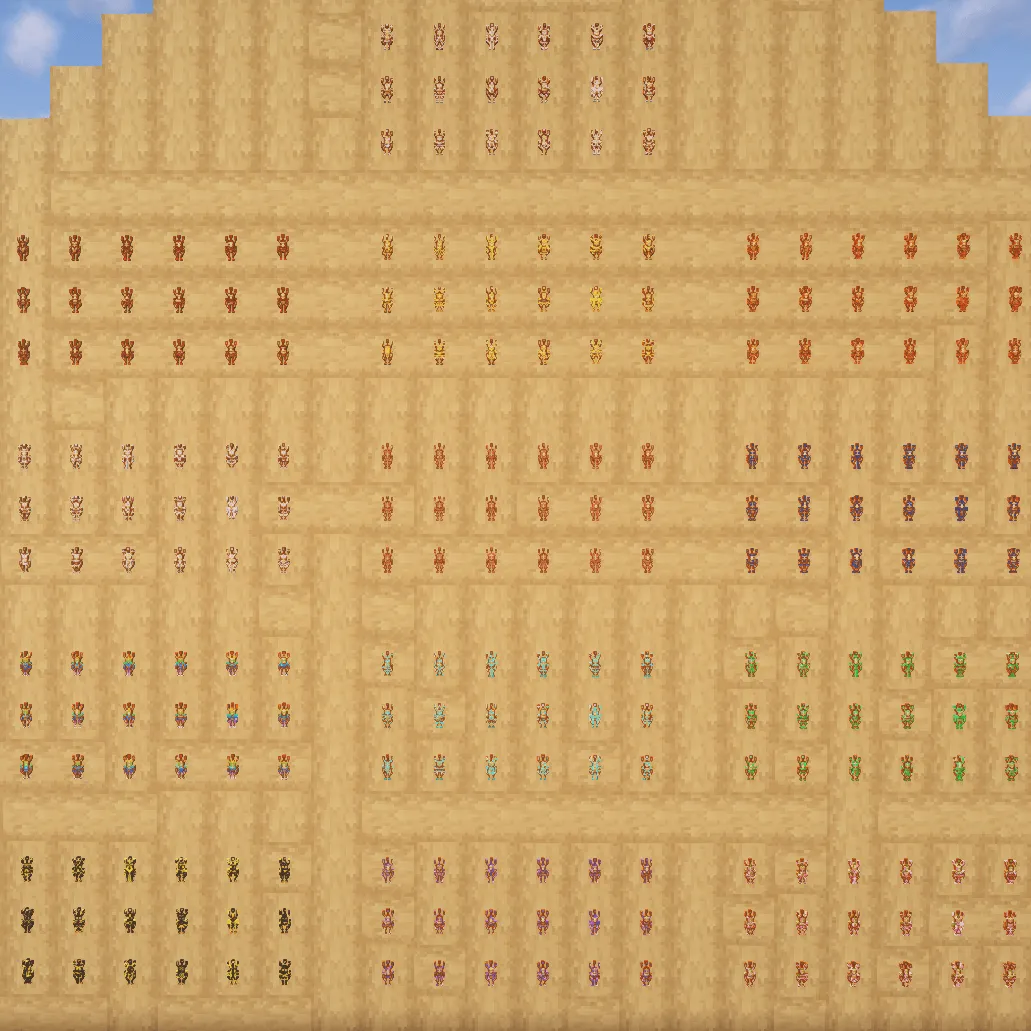 Glowing Trim Totem, Текстуры, Minecraft