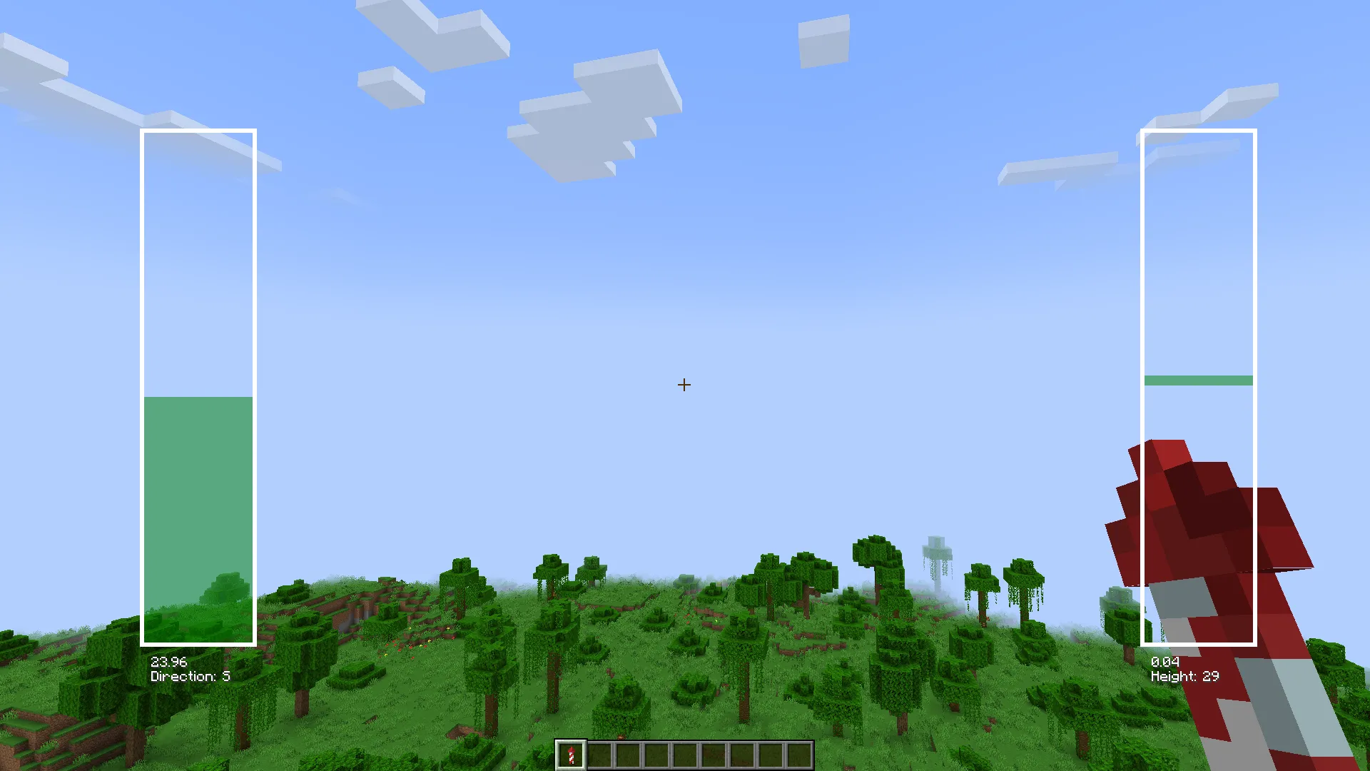 Lucas's Flight Hud — скриншот 2 (Моды, Minecraft)