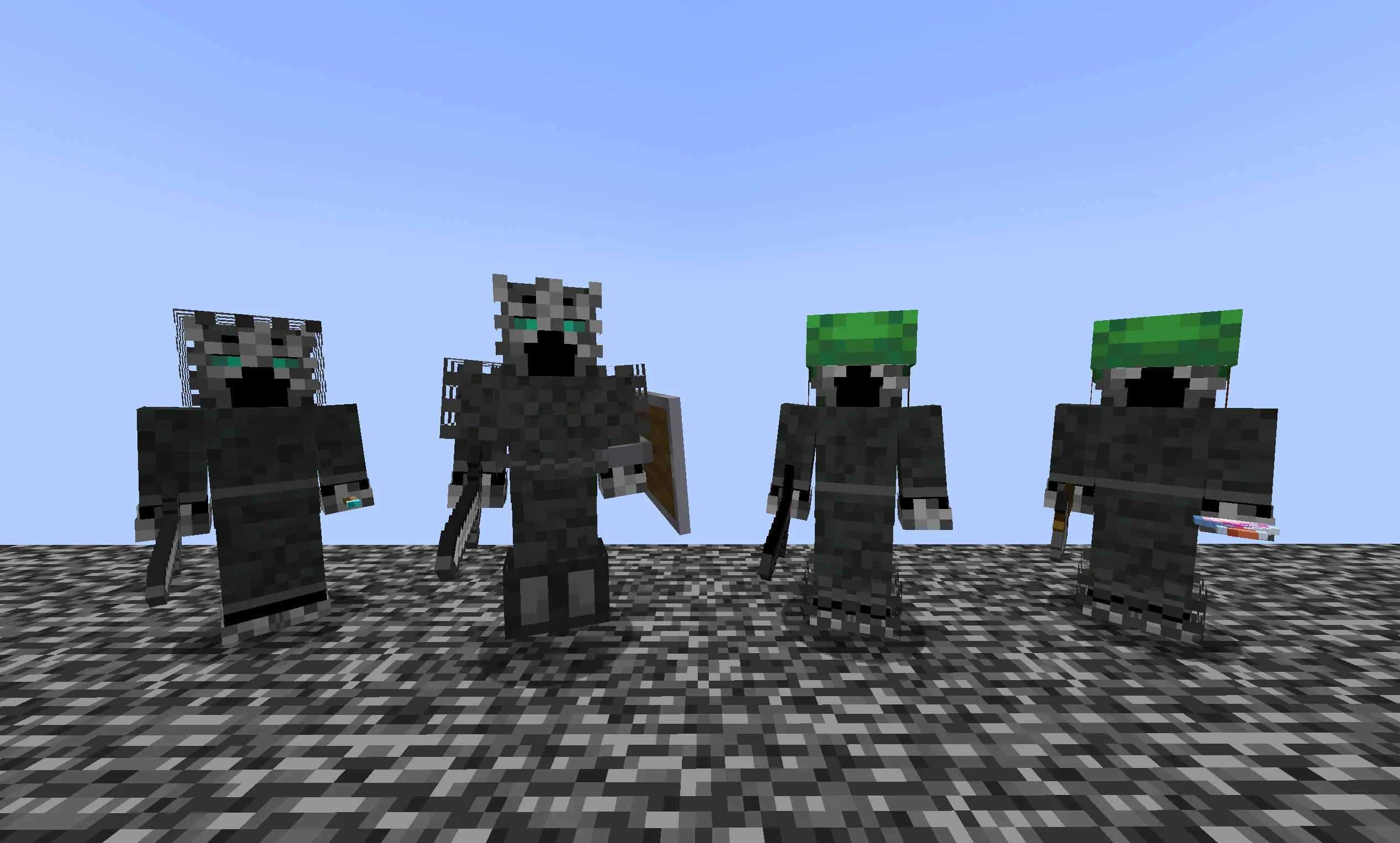 Horizon's Mobs (Warriors), Моды, Minecraft