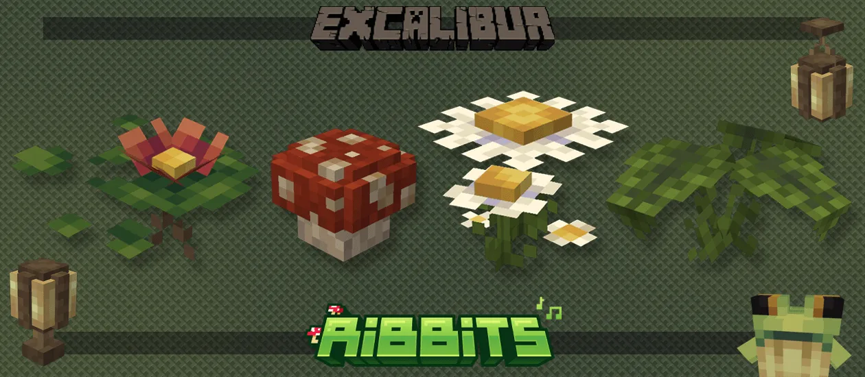 Excalibur | Ribbits Support, Текстуры, Minecraft
