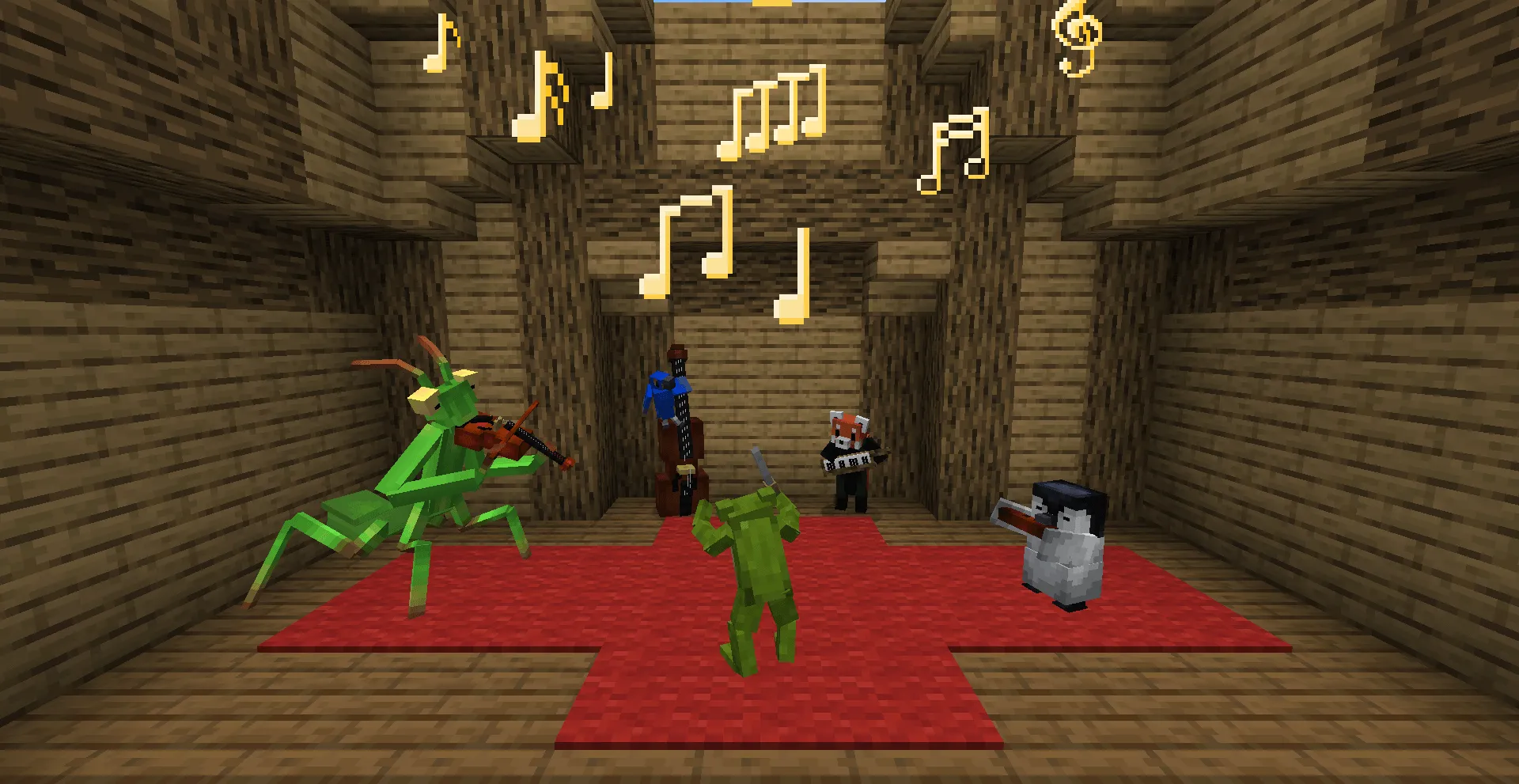 Fauna & Orchestra, Моды, Minecraft