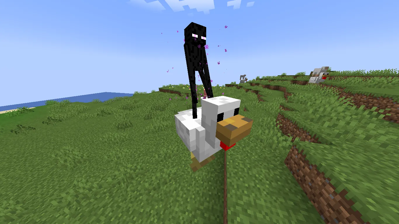 Minecraft but Every Mob is a Chicken Jokey, Моды, Minecraft
