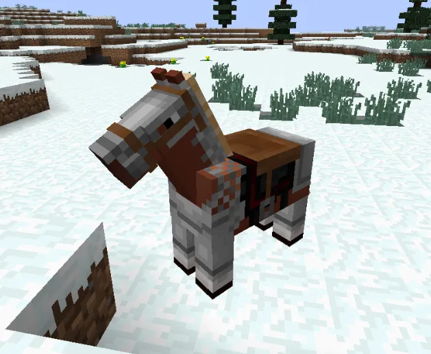 Horse Textures Fix — скриншот 1 (Текстуры, Minecraft)