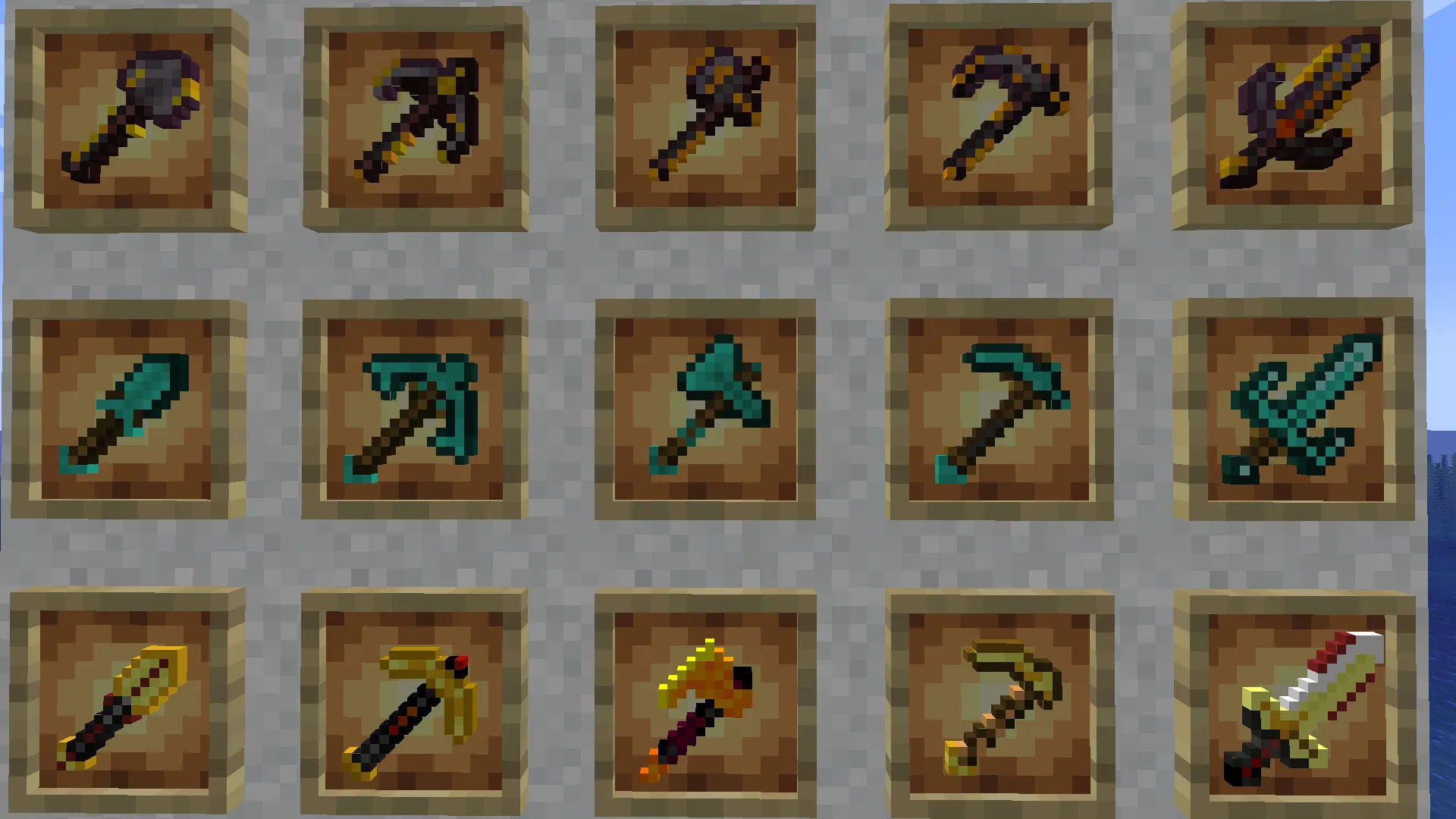 V's Retextured Tools — скриншот 2 (Текстуры, Minecraft)