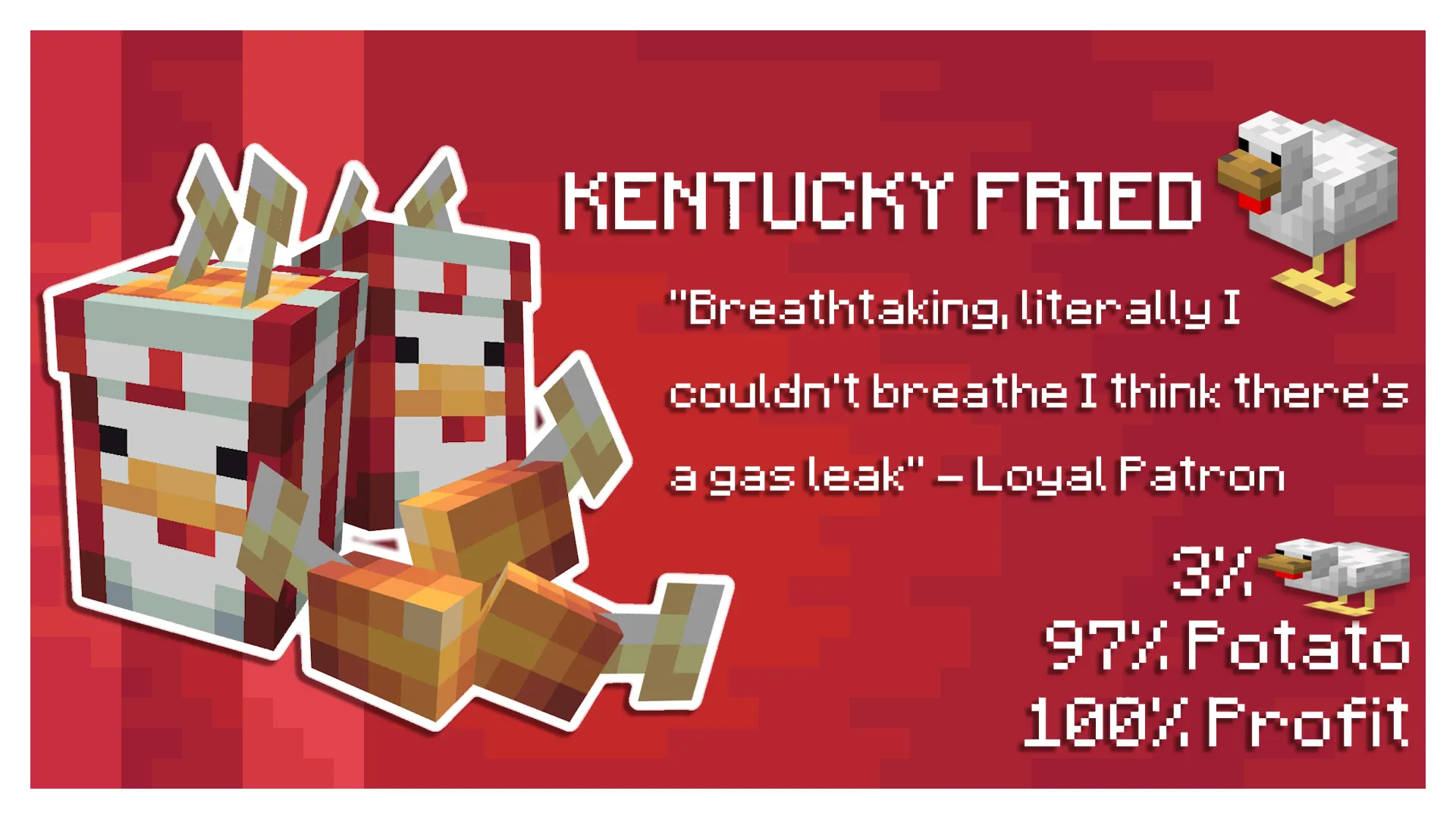 Kentucky Fried Chicken, Текстуры, Minecraft