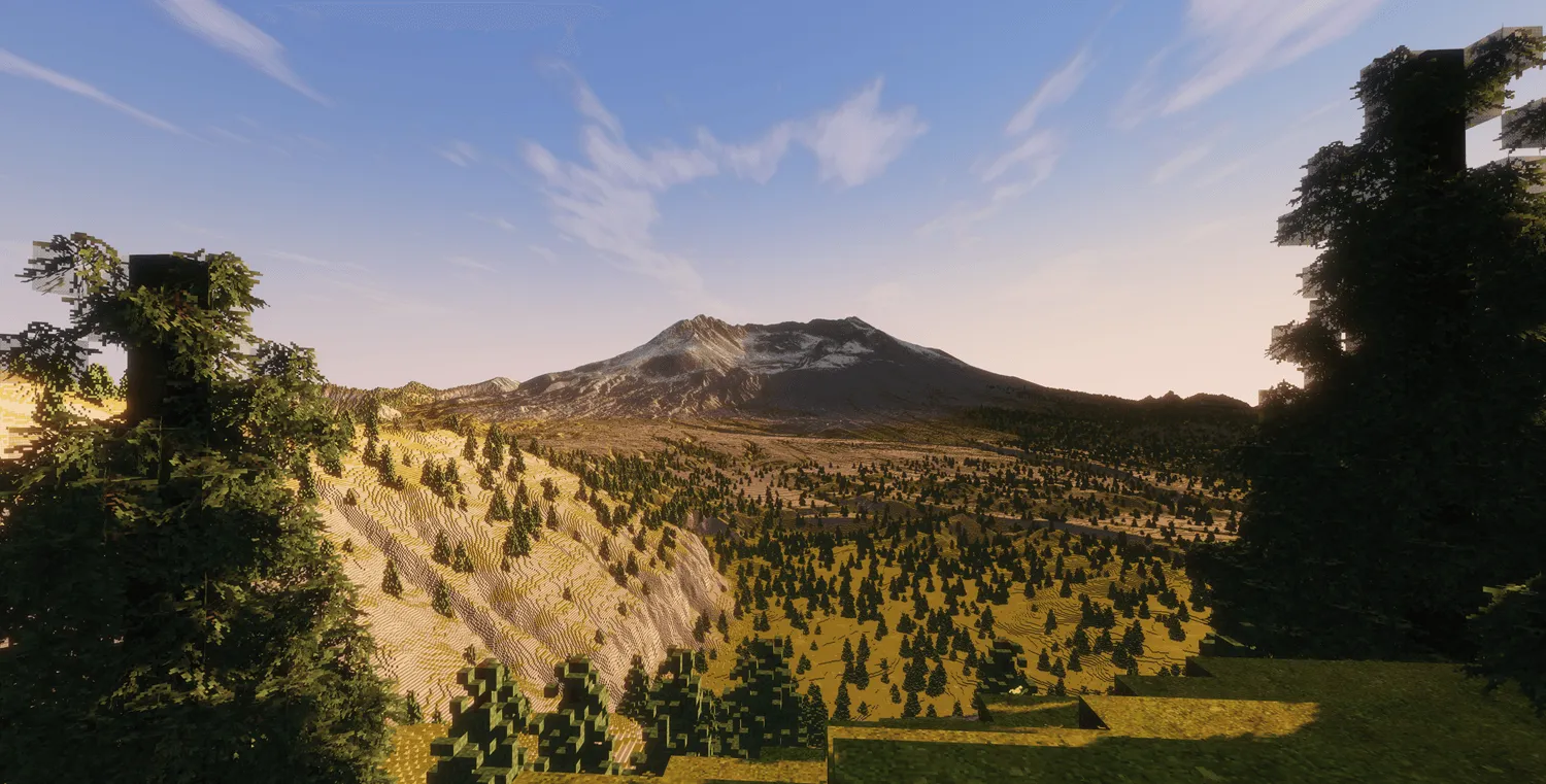 Mount St. Helens, Карты, Minecraft