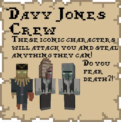 Monsters Of The Deep — скриншот 1 (Моды, Minecraft)