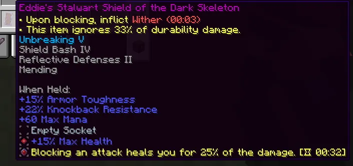 Fallen Gems & Affixes, Моды, Minecraft