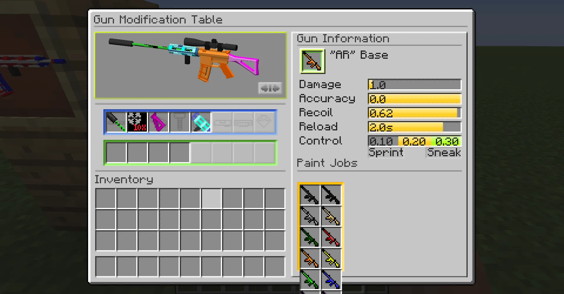 [Flan's Content Pack] Custom Rifle Pack, Моды, Minecraft