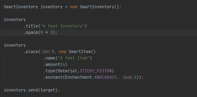 SmartUI API — скриншот 1 (Плагины, Minecraft)