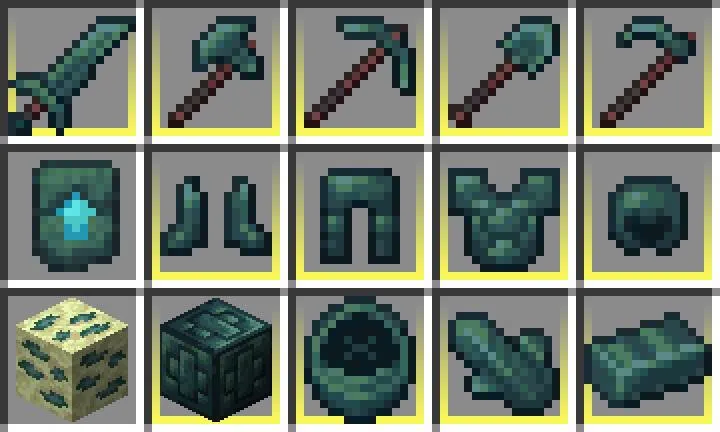 Recolored Enderium Majrusz's Progressive Difficulty — скриншот 4 (Текстуры, Minecraft)