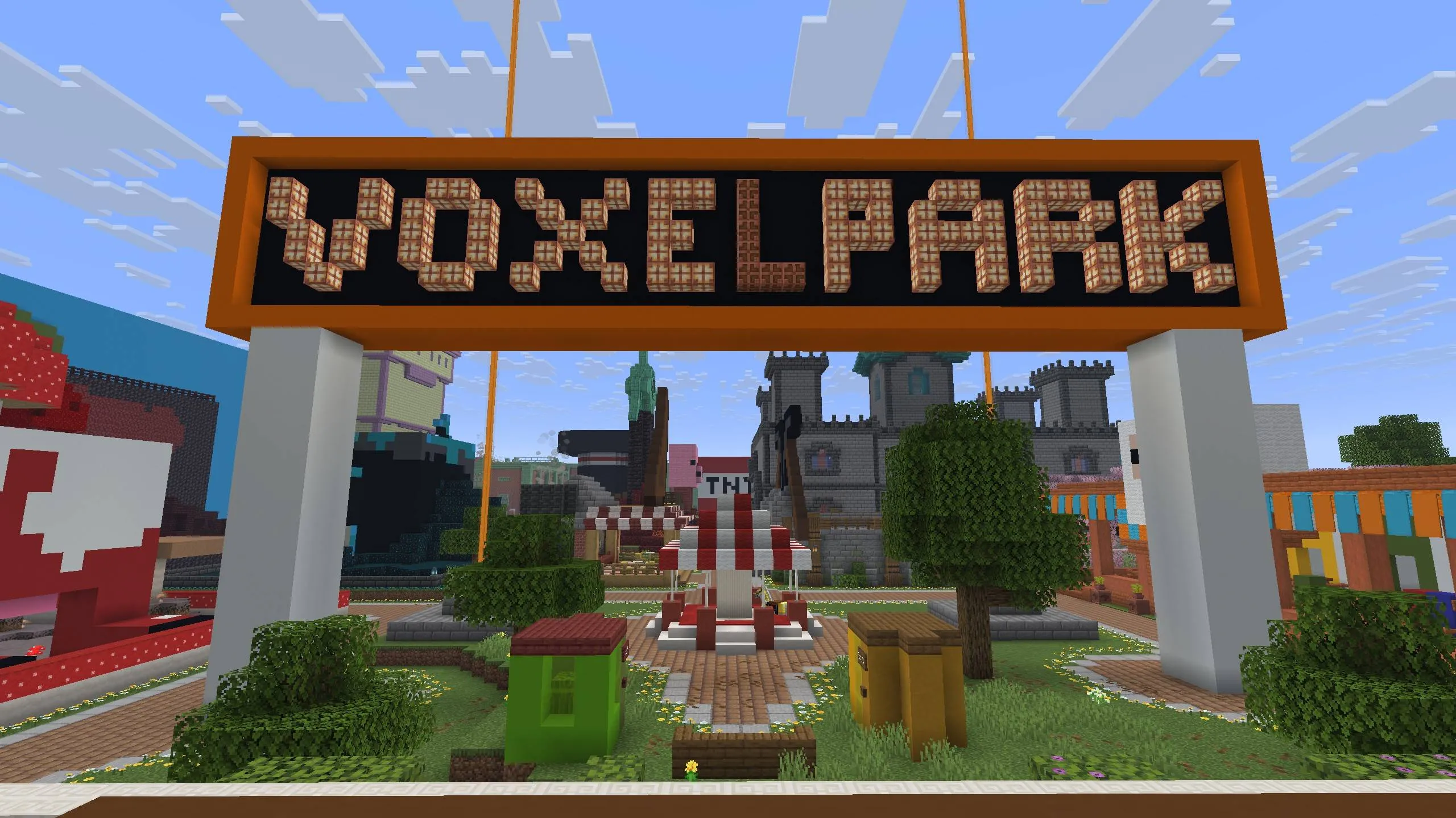 Voxel Park, Карты, Minecraft