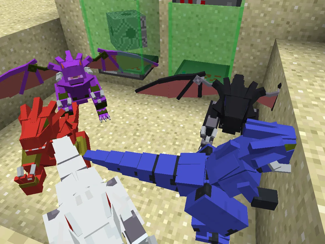 Zoids_KD, Моды, Minecraft