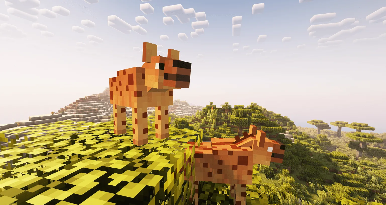 Hyena pack, Текстуры, Minecraft