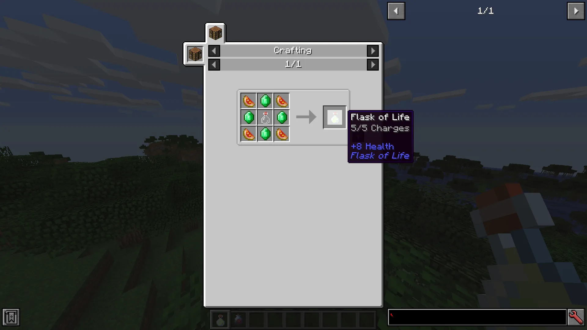 Flask of Life — скриншот 1 (Моды, Minecraft)
