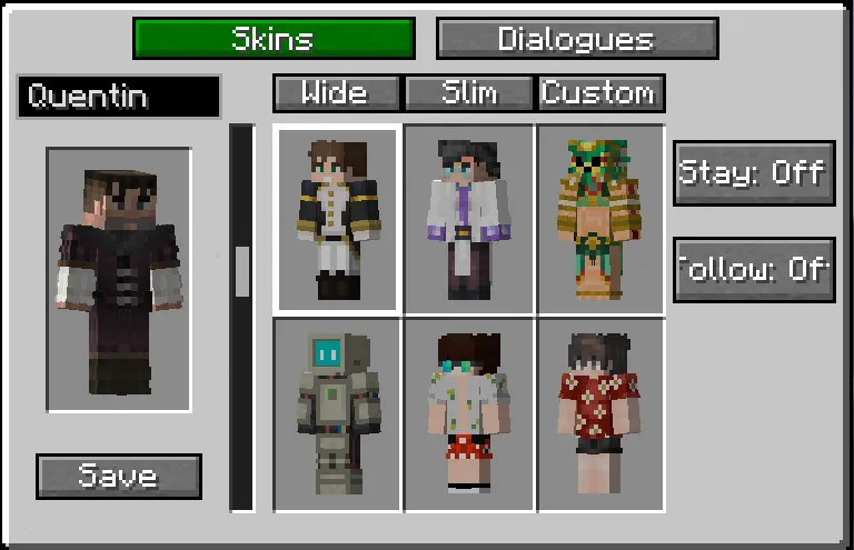 Civilians, Моды, Minecraft