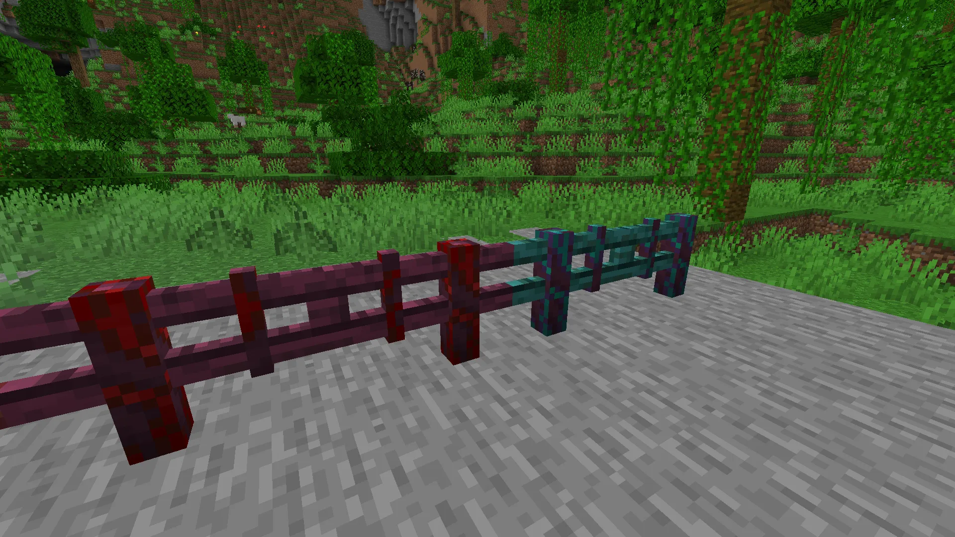 Dżordan Better Fences — скриншот 3 (Текстуры, Minecraft)