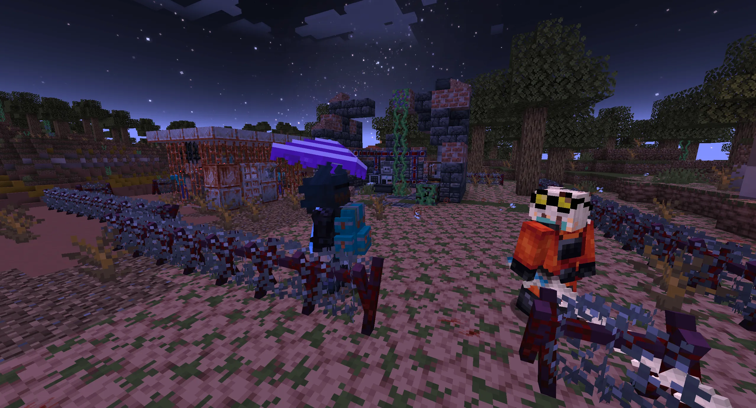 MineScary The Cursed Lands — скриншот 3 (Модпаки, Minecraft)