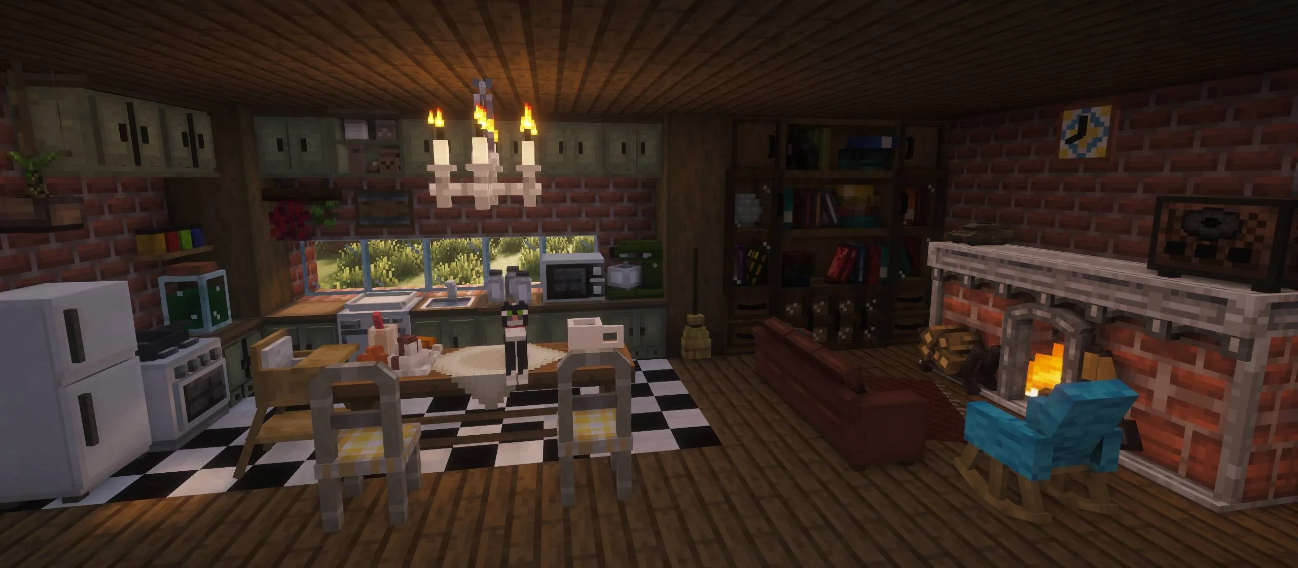 Immersive Furniture — скриншот 1 (Моды, Minecraft)