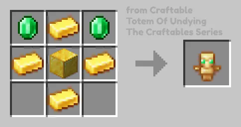 Totem Crafter, Дата-паки, Minecraft