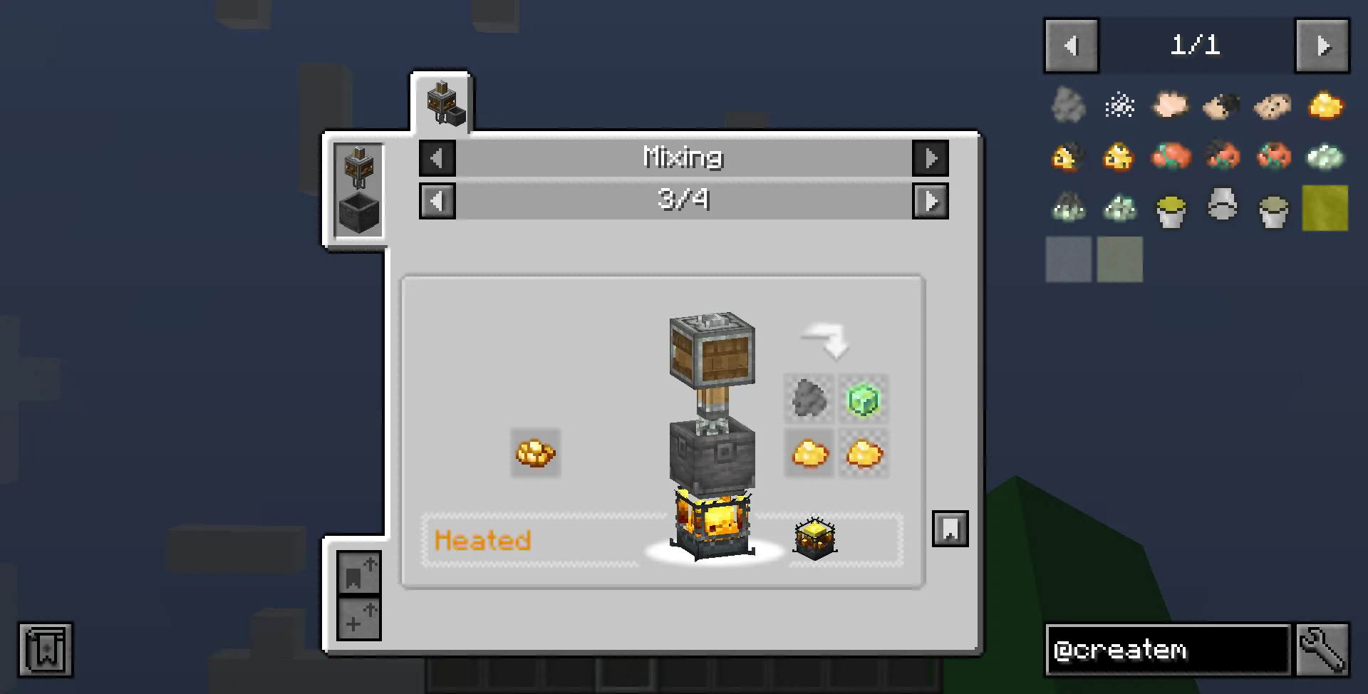 Create: Mix and Clean, Моды, Minecraft