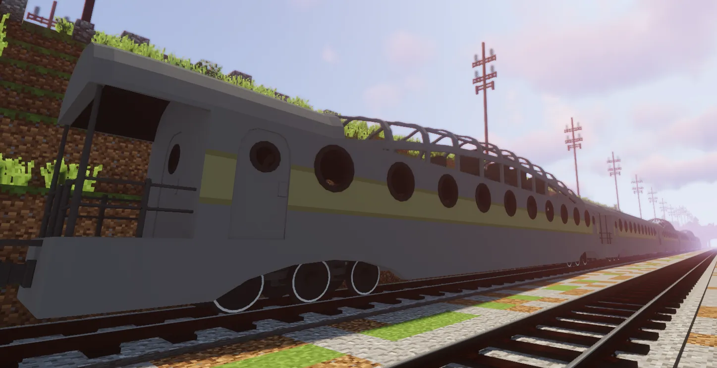 MCR Locomotive Pack — скриншот 5 (Текстуры, Minecraft)