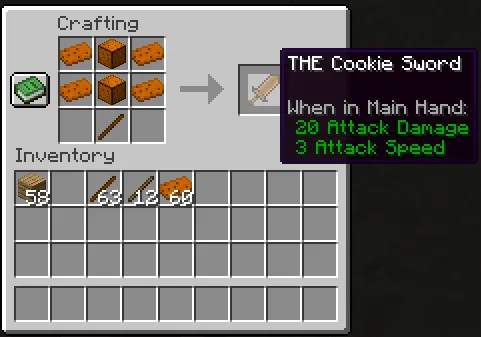 Cookie's Ore, Моды, Minecraft
