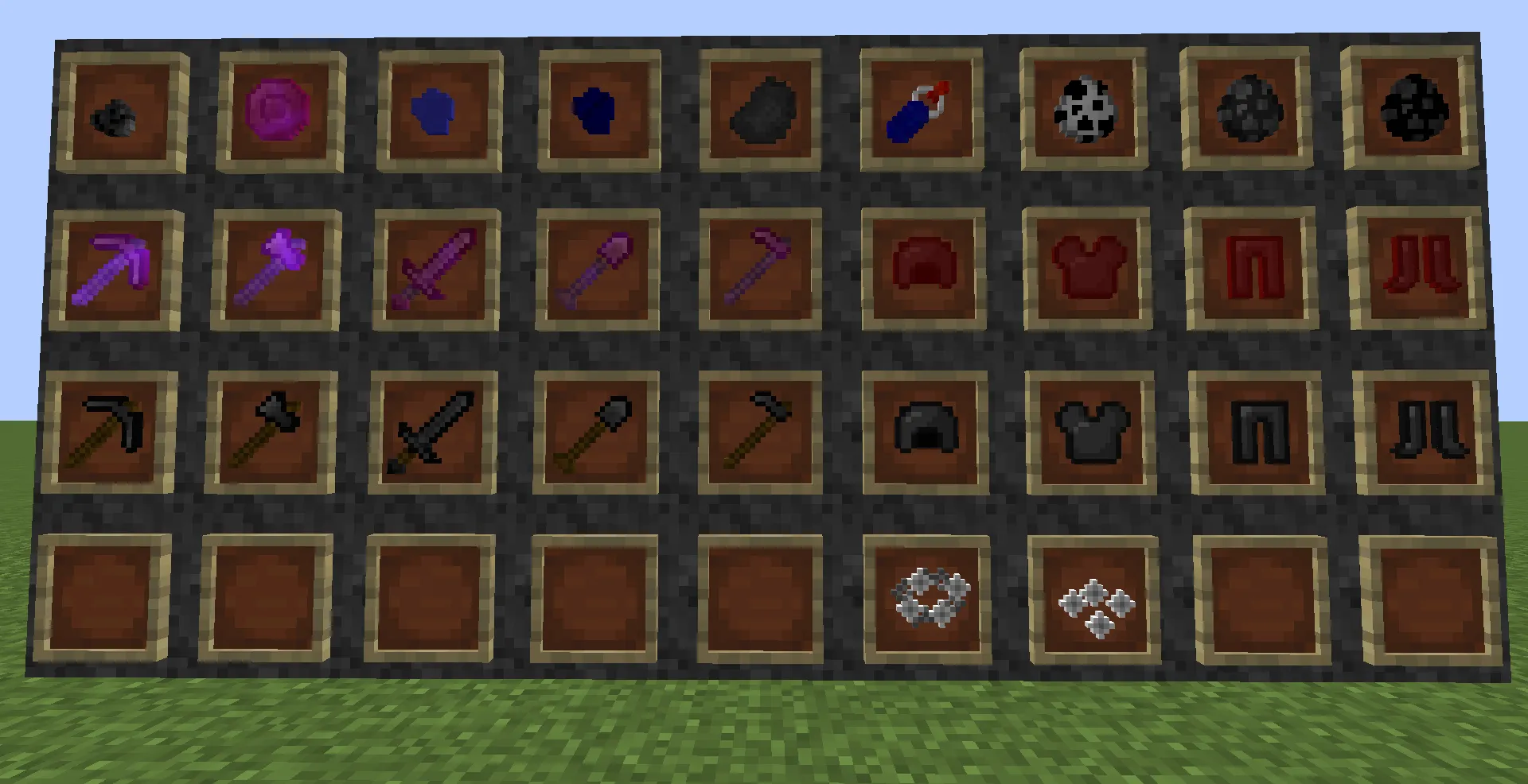 Tes, Моды, Minecraft