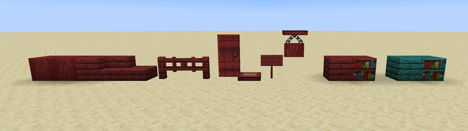 Nether Woods for BFB — скриншот 1 (Текстуры, Minecraft)