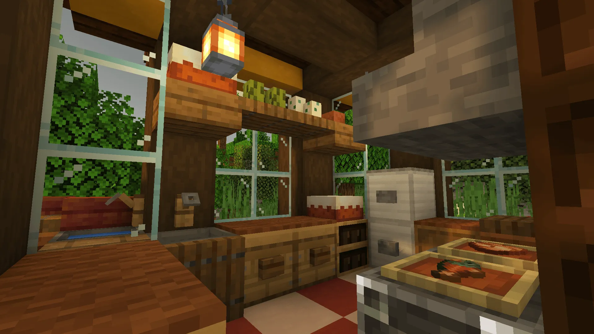 Red Bell Mansion — скриншот 3 (Карты, Minecraft)
