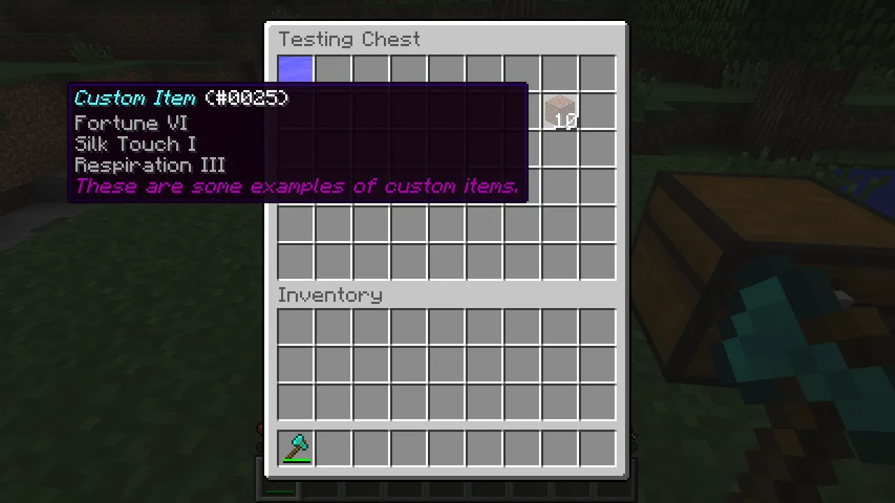 DisplayChest — скриншот 1 (Плагины, Minecraft)
