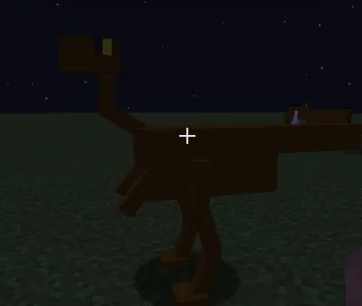 dinosaur update, Моды, Minecraft