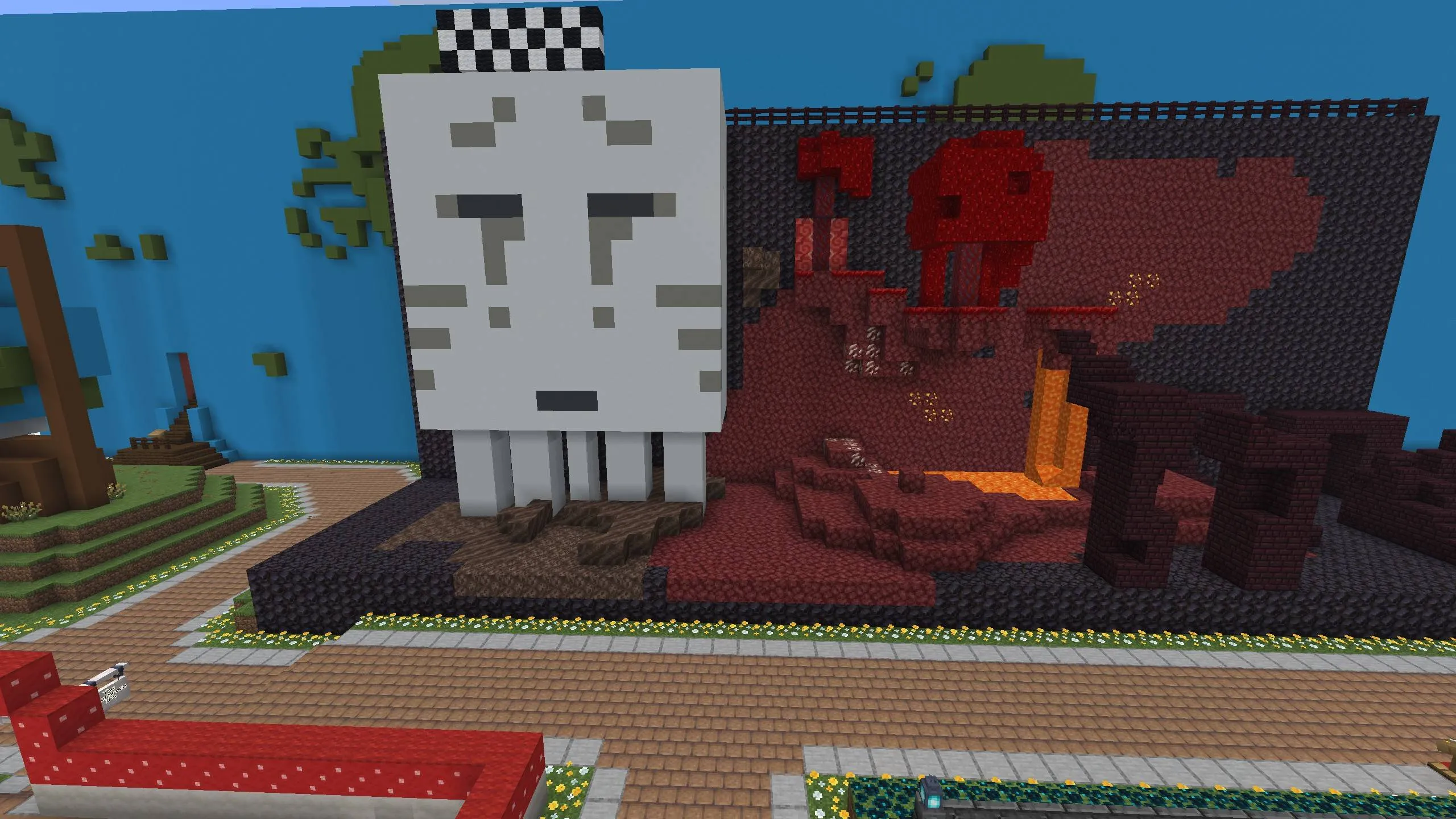 Voxel Park, Карты, Minecraft