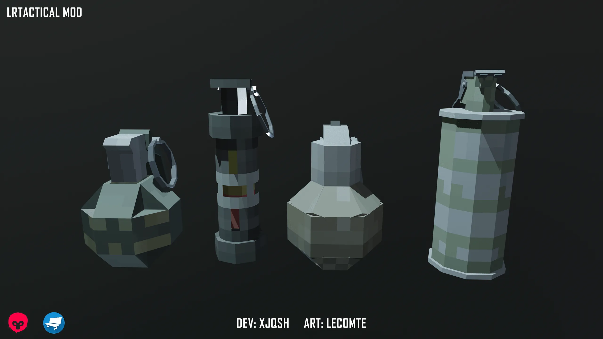 [TACZ] LesRaisins Tactical Equipements — скриншот 2 (Моды, Minecraft)