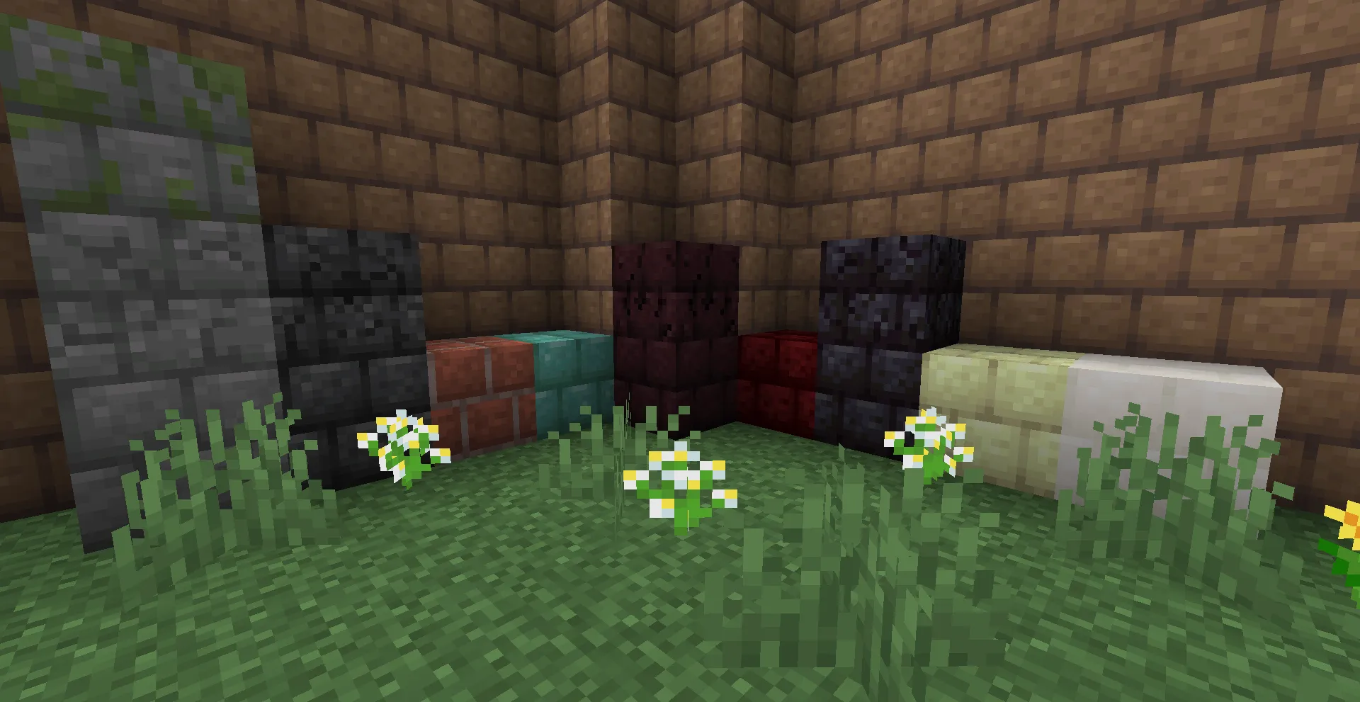 Shiny's Muddied Bricks, Текстуры, Minecraft