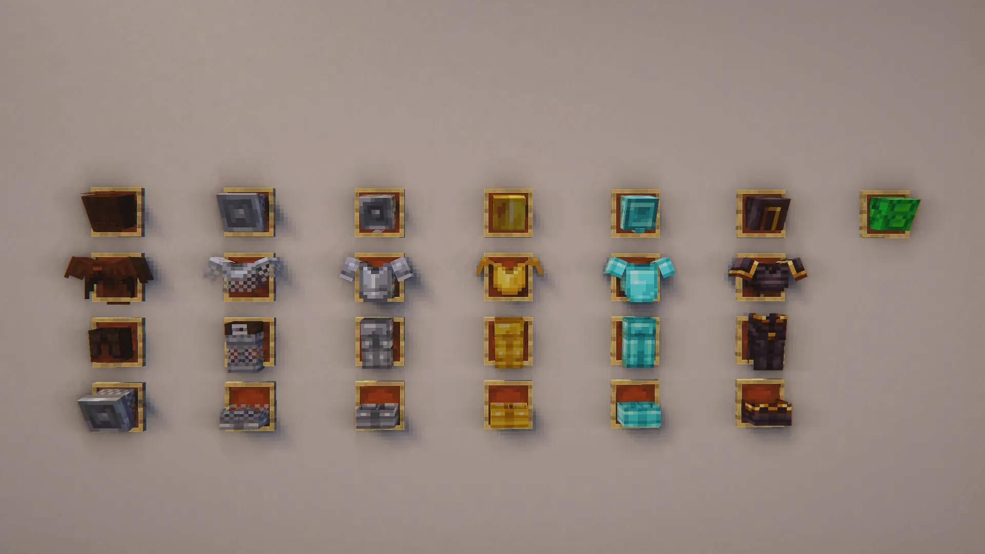 Display Armor: Fresh Textures ADD-on — скриншот 4 (Текстуры, Minecraft)
