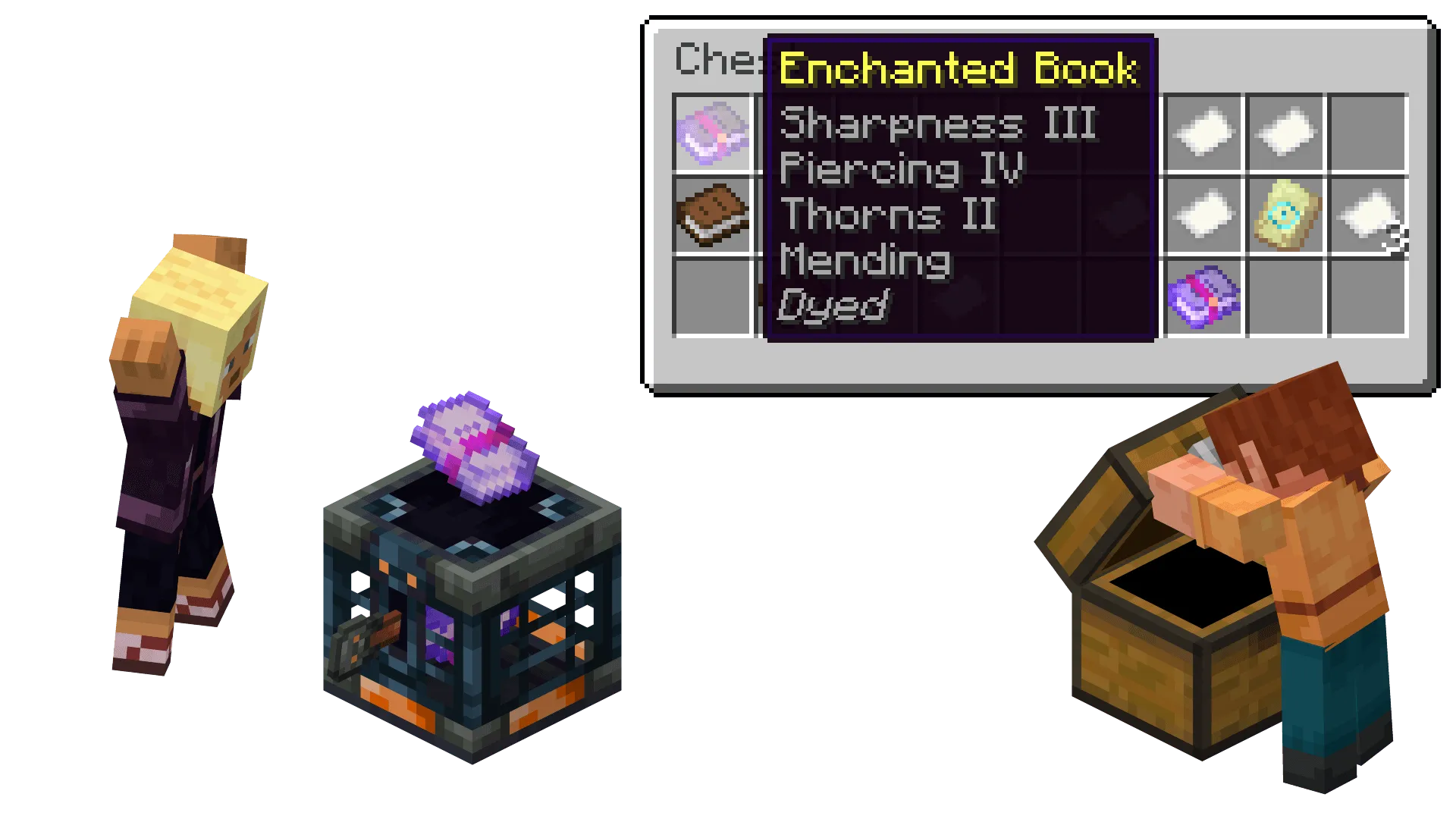 Colorful Books, Моды, Minecraft
