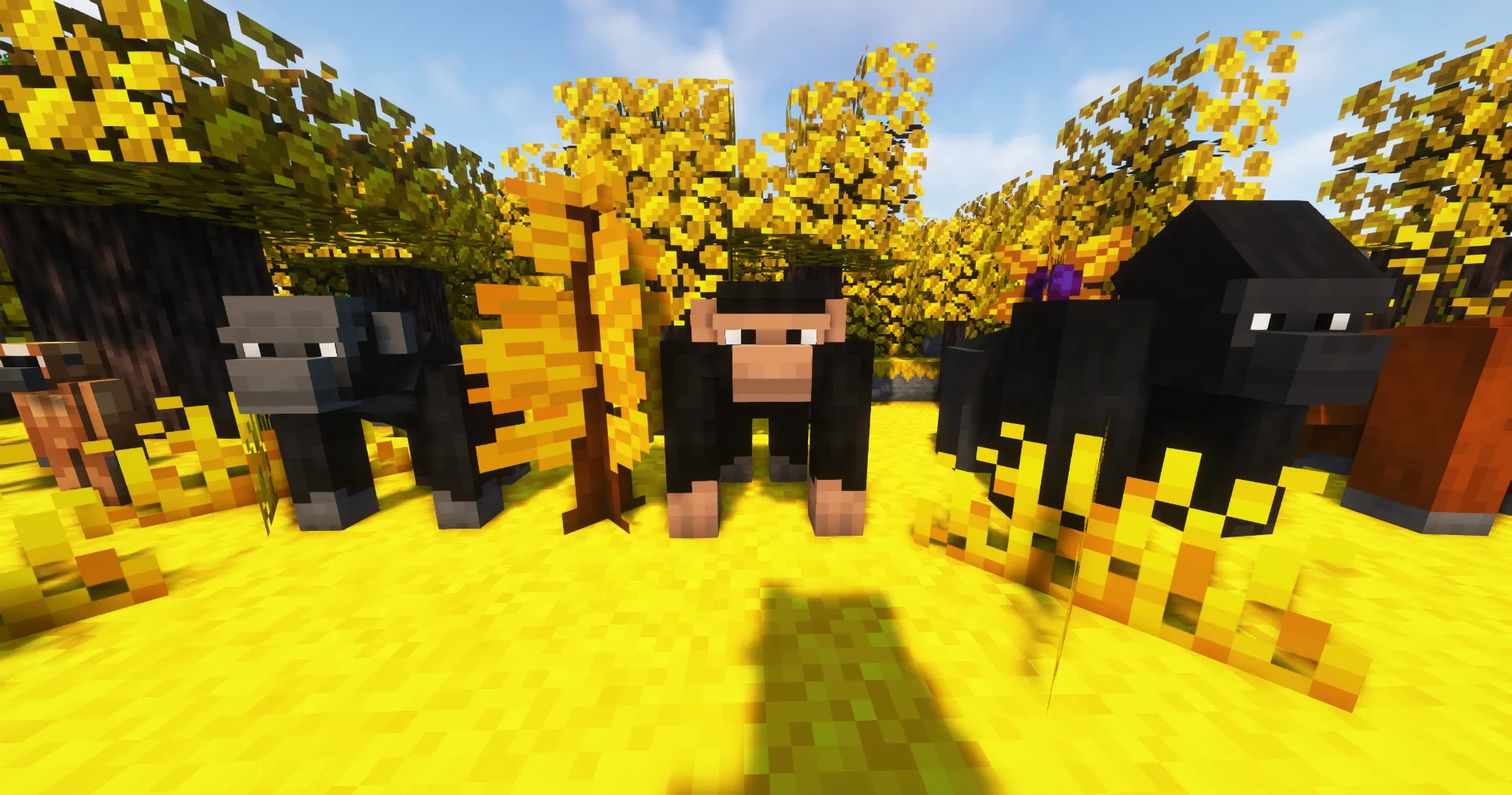 Apecraft 2: A Land Beyond Bananas, Моды, Minecraft