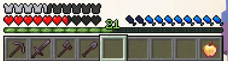 Choose Your UI - Hunger Bars, Текстуры, Minecraft