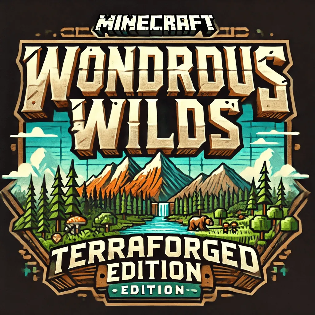 Wondrous Wilds: Terraforged Edition — скриншот 1 (Модпаки, Minecraft)