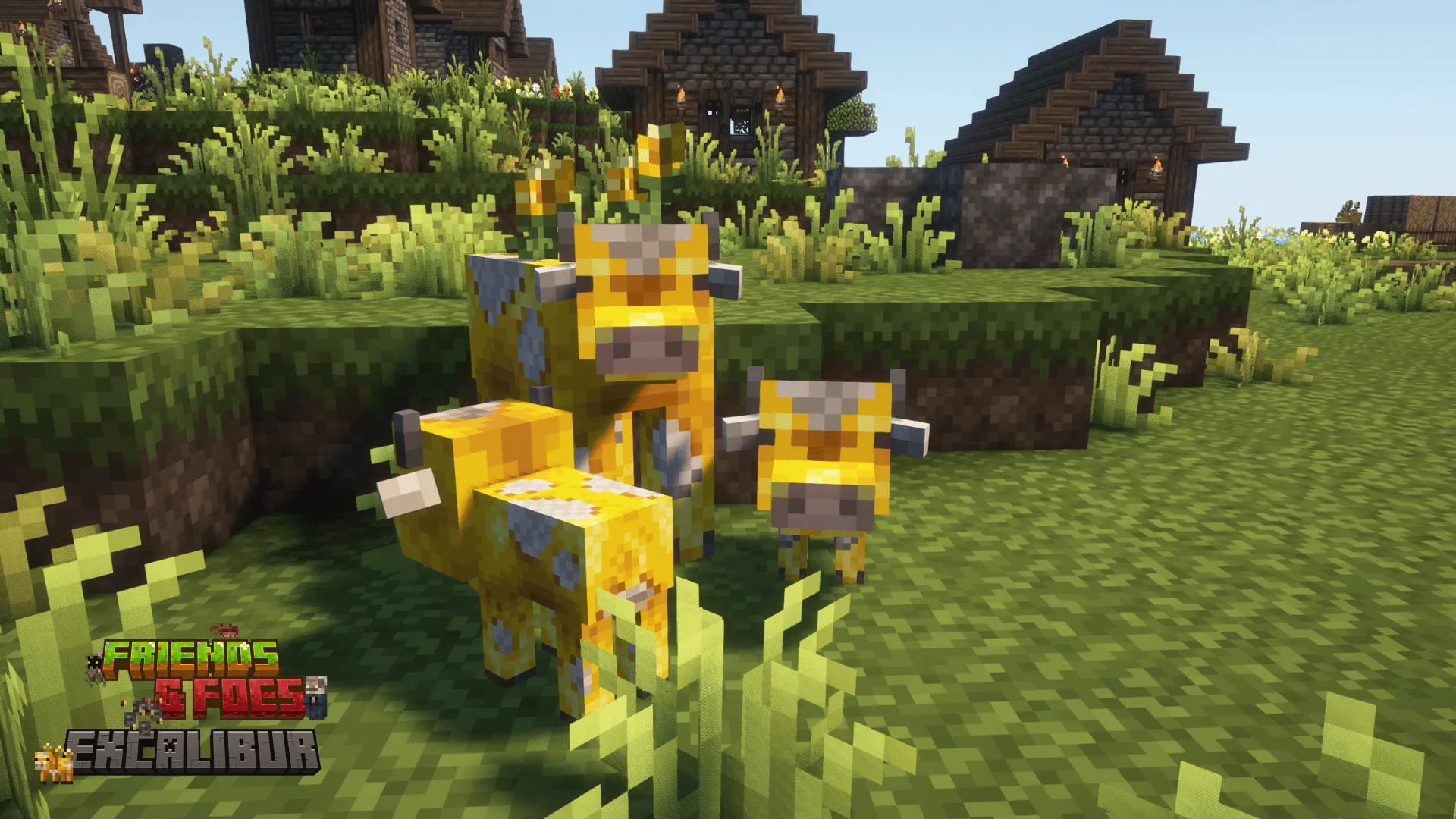 Excalibur | Friends and Foes Support — скриншот 3 (Текстуры, Minecraft)
