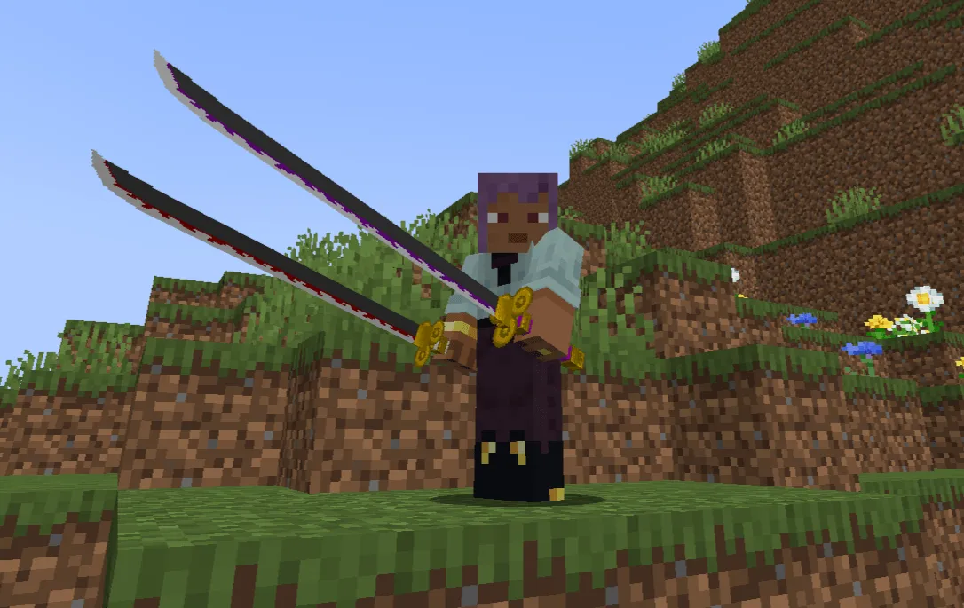 Anime Weapons, Моды, Minecraft