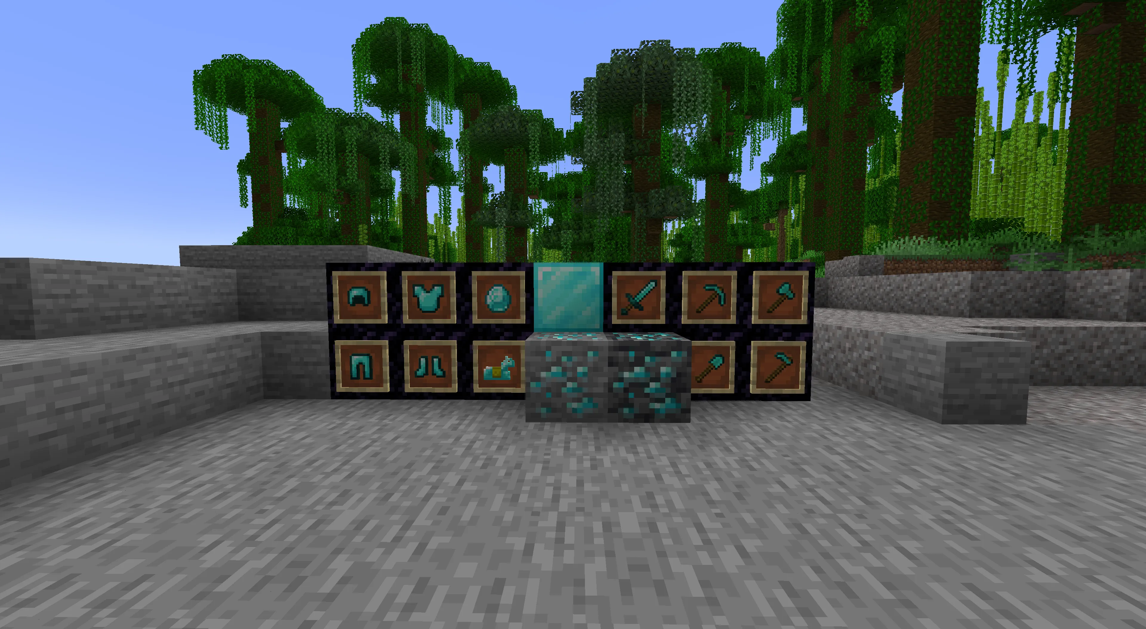 Colorblind Diamond — скриншот 2 (Текстуры, Minecraft)