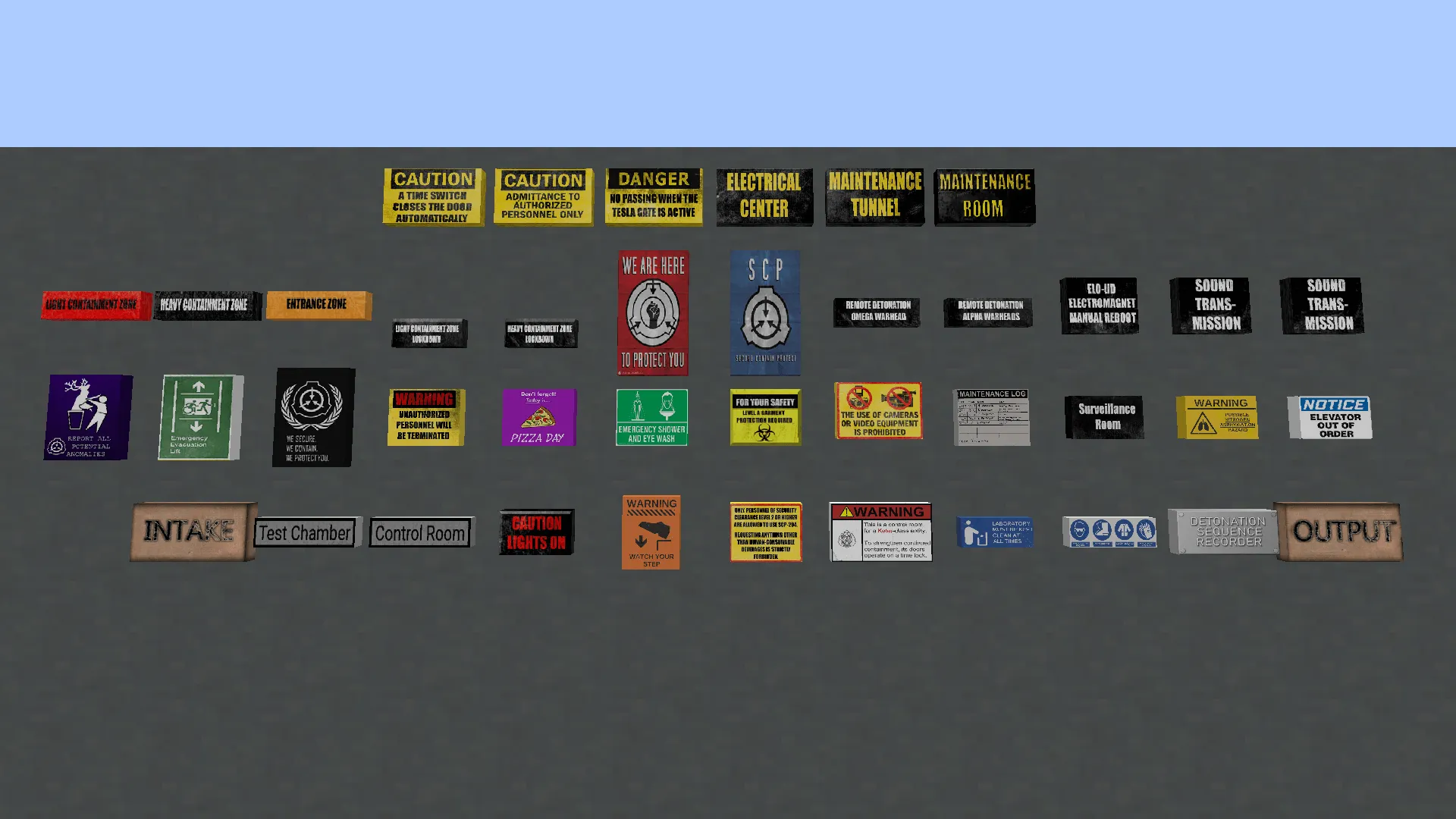 Egorich's SCP Labels, Моды, Minecraft