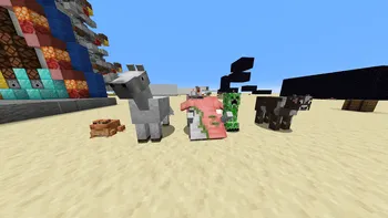 Bigger animals, Текстуры, Minecraft