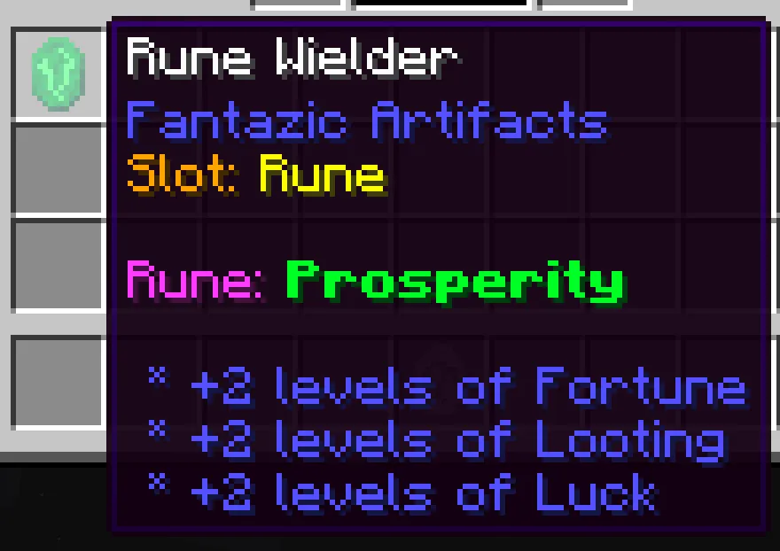 Fantazia, Моды, Minecraft